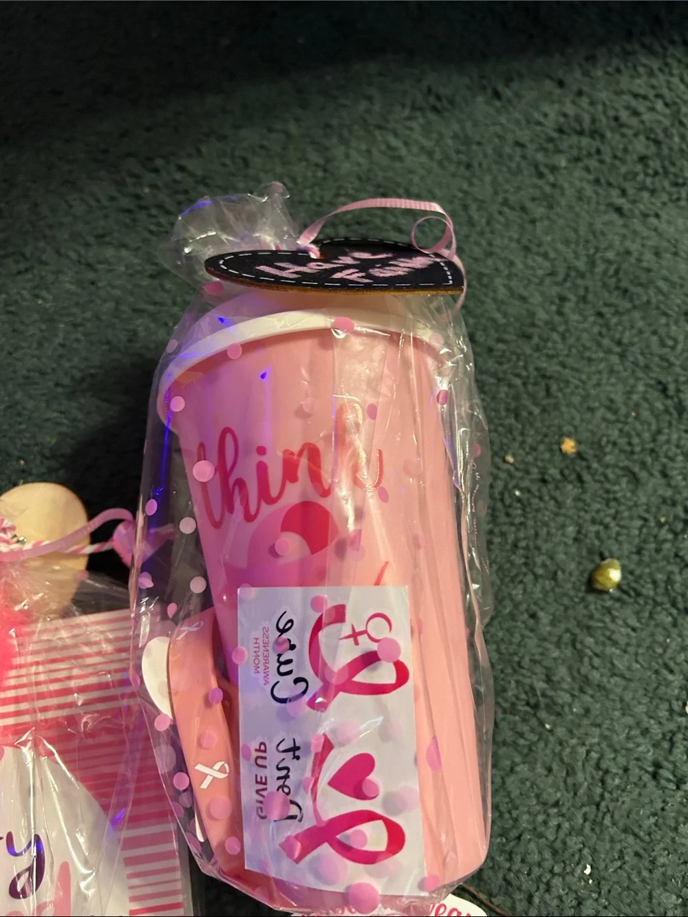 Pink Breast Cancer Awareness Party Favor Pack